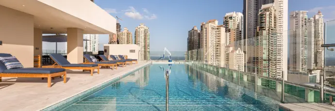 Rooftop pool at Residence Inn by Marriott Panama City
